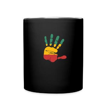 reggae - Full Colour Mug - black - Front