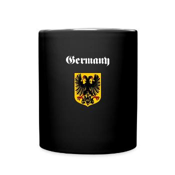 Germany - Tasse einfarbig - Schwarz - Vorne