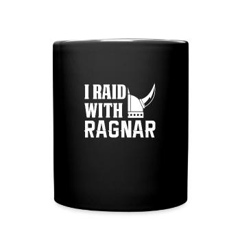 Wikinger Viking Geschenk - Tasse einfarbig - Schwarz - Vorne