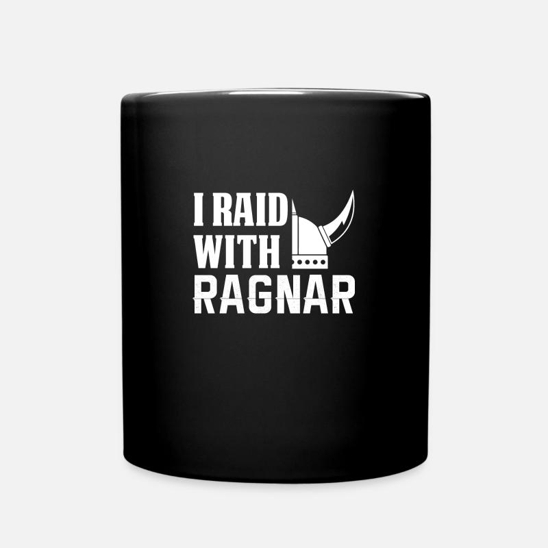 Wikinger Viking Geschenk - Tasse einfarbig - Schwarz