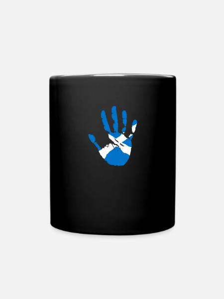 Scotland Scottish Scottish gift motif - Full Colour Mug - black