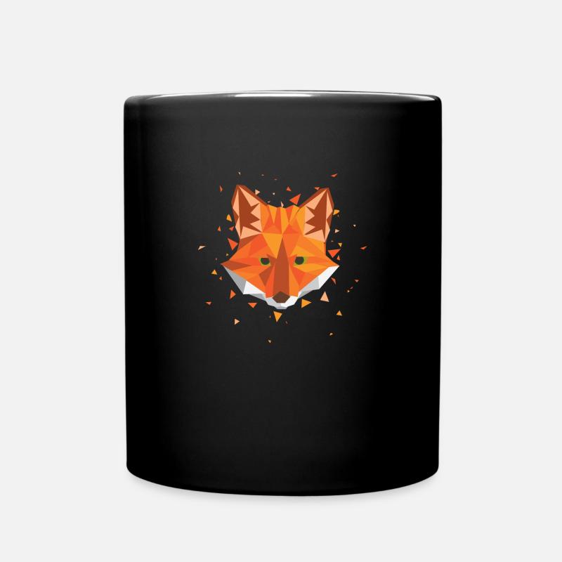 renard - Mug uni - noir
