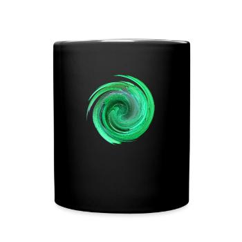 Depokit Universum Mühle - Tasse einfarbig - Schwarz - Vorne
