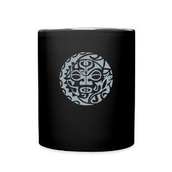 Tatouage maori amour impossible - Mug uni - noir - Devant