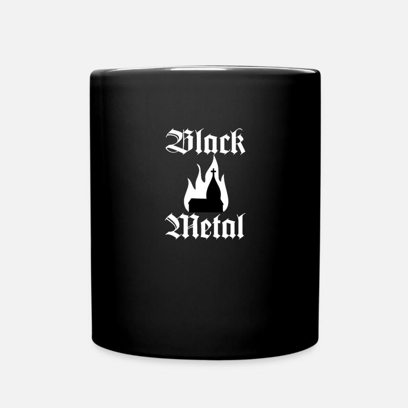 Black Metal Church - Mug uni - noir
