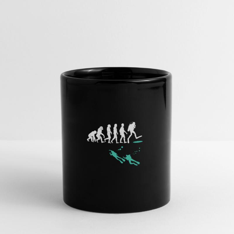 Evolution de l'évolution du scaphandre autonome Mug uni