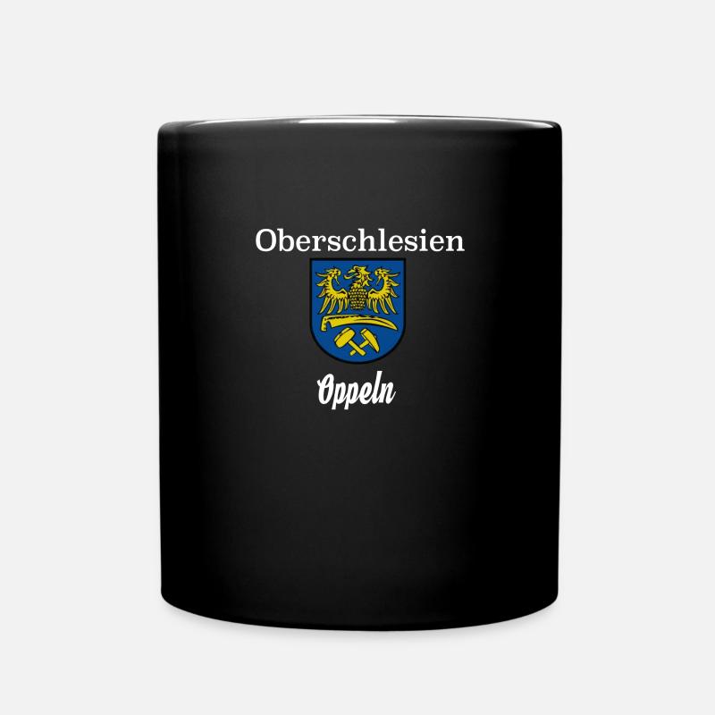 Oberschlesien Oppeln Opole - Tasse einfarbig - Schwarz