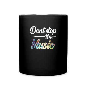 Danseur de musique danseur musicien musicien danseur - Mug uni - noir - Devant