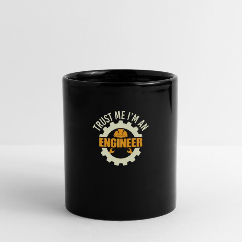 Engineer engineering electrical engineer saying Full Colour Mug