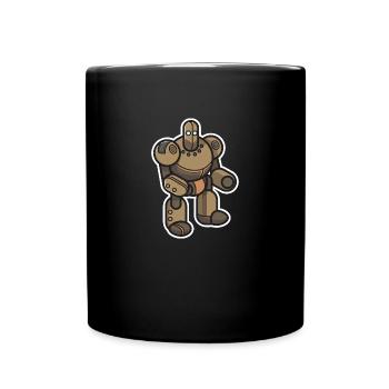 Robot cadeau bot technologie nerd robotique avenir - Mug uni - noir - Devant