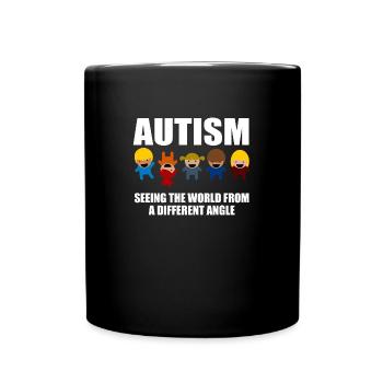 Autism Awareness Gift TShirt - Tasse einfarbig - Schwarz - Vorne