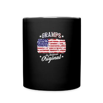 America - Full Colour Mug - black - Front