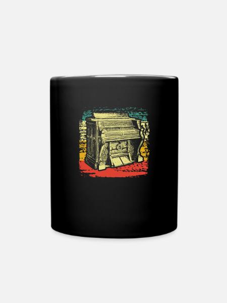 Organiste - Mug uni - noir