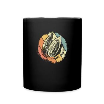 Schokolade - Tasse einfarbig - Schwarz - Vorne