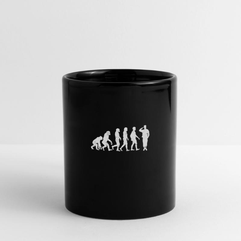 Évolution de l'évolution des anciens combattants de l'armée militaire Mug uni