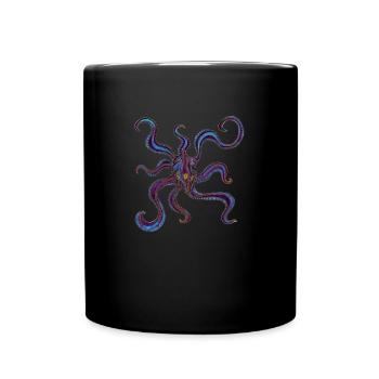 Squid 1 - Mug uni - noir - Devant