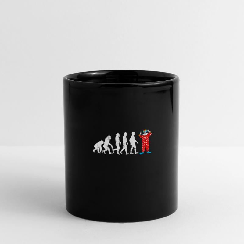 Evolution de l'évolution du clown Mug uni