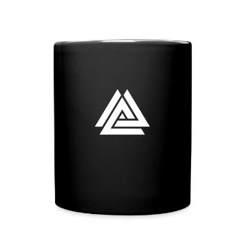 TETRAHEDRON II - Full Colour Mug - black - Front