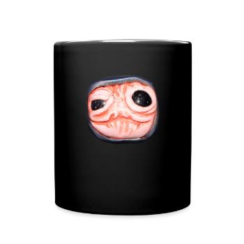Monstre t-shirt, monstre tee, cadeau - Mug uni - noir - Devant