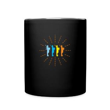 Scots, Scotland, Scottish - Full Colour Mug - black - Front