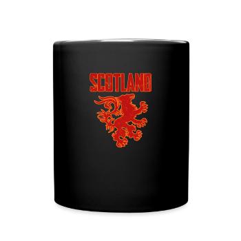 Scots, Scotland, Scottish - Full Colour Mug - black - Front