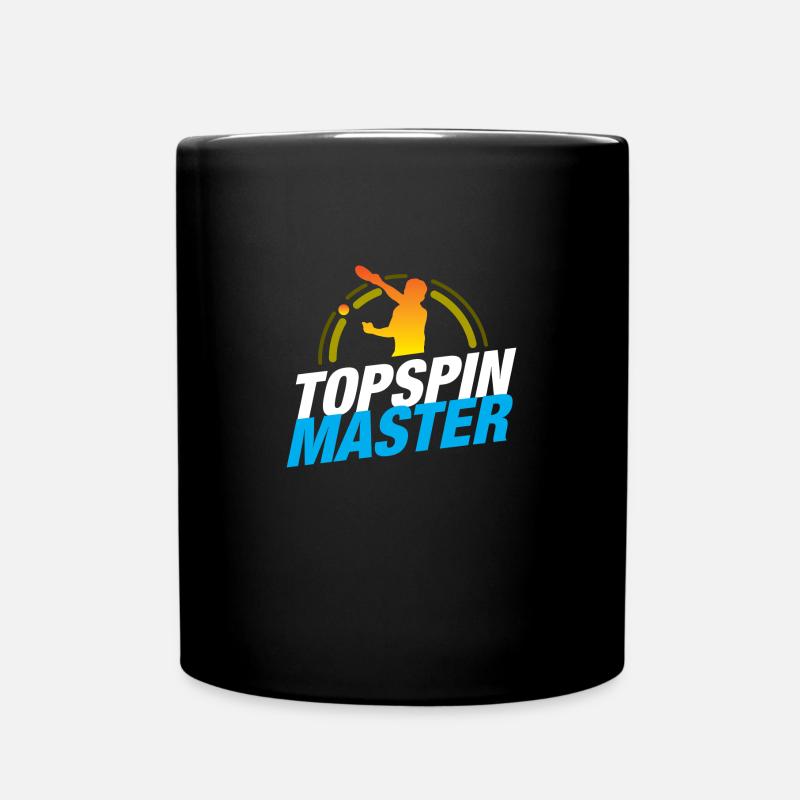 Ping-pong, ping-pong, tennis de table - Mug uni - noir