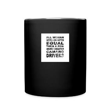 Femme Camaro Drivers Femme Chevy Car Race - Mug uni - noir - Devant