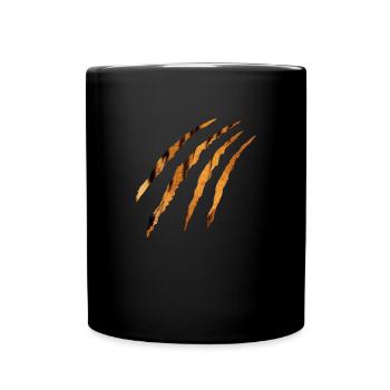 Tiger claw - Full Colour Mug - black - Front