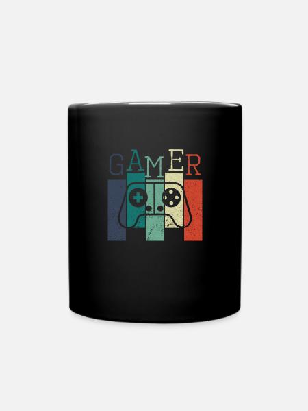 Gamer - Tasse einfarbig - Schwarz