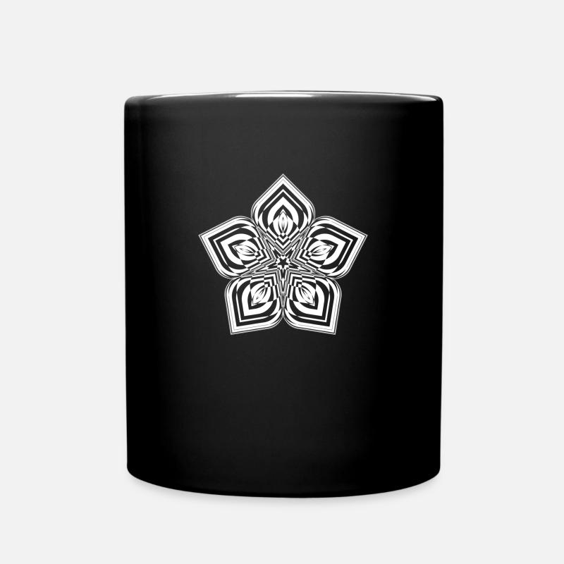 lotus - Mug uni - noir