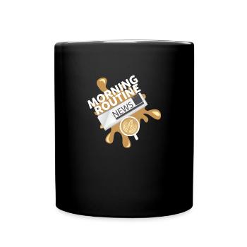 Coffee and News - Full Colour Mug - black - Front