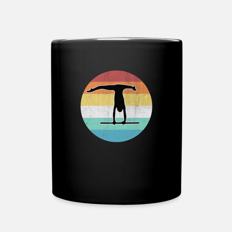gymnast - Full Colour Mug - black