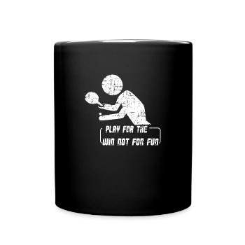 table tennis - Full Colour Mug - black - Front
