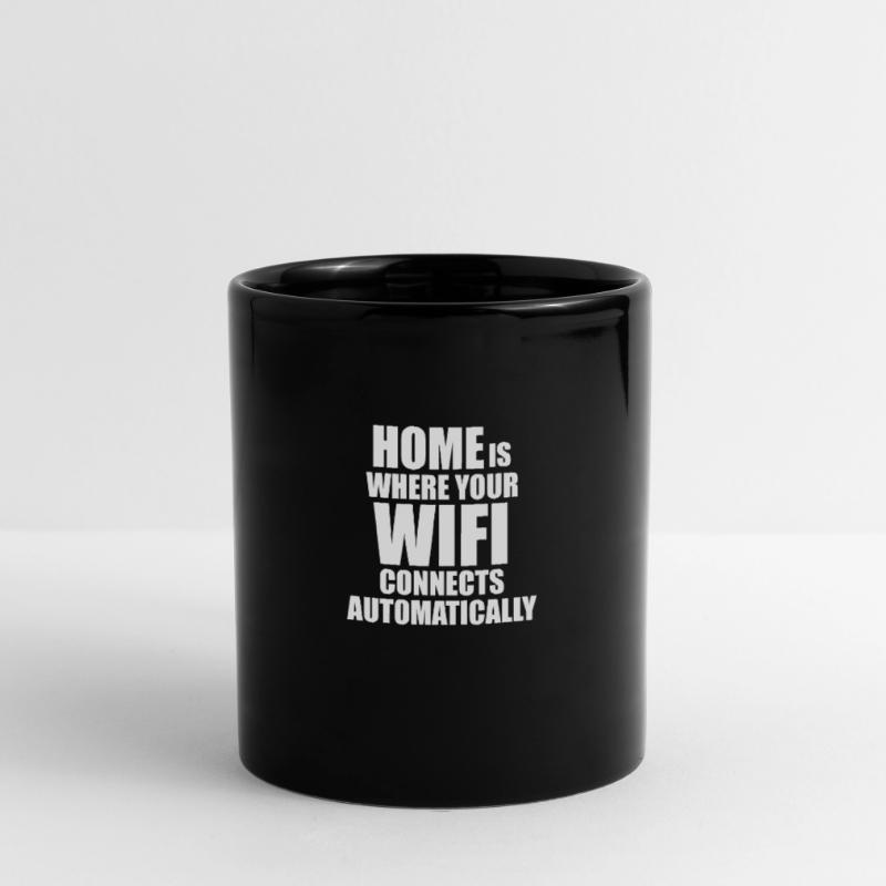 Linux Unix Wifi Coding Admin Spruch lustig Tasse einfarbig