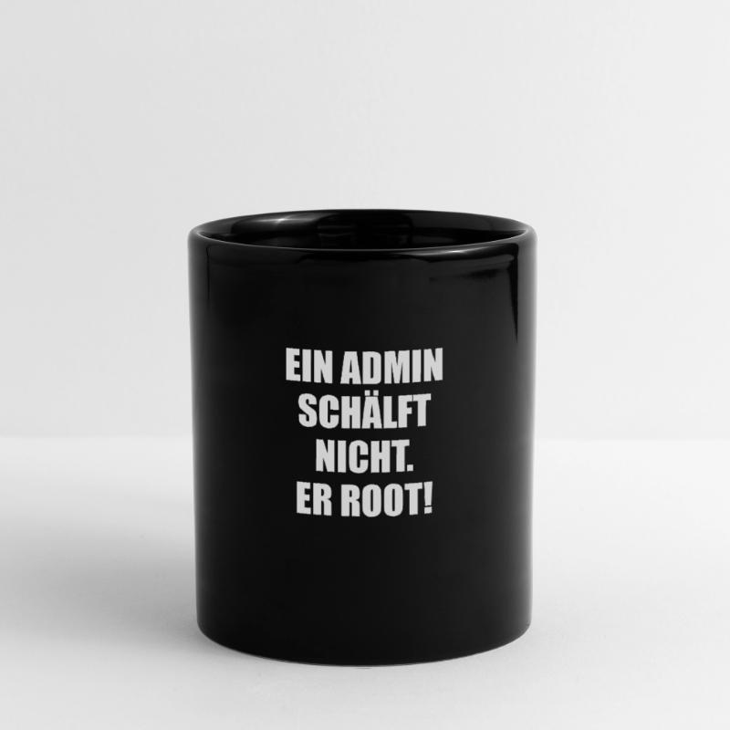 linux unix windows pc admin saying funny Full Colour Mug