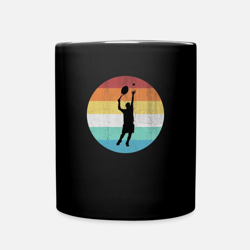 Tennis - Mug uni - noir