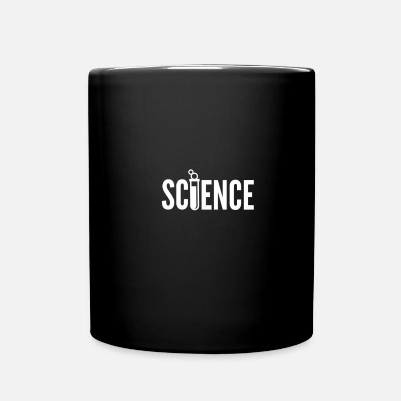 Wissenschaft Physik Chemie Lehrer Biologie Technik - Tasse einfarbig - Schwarz