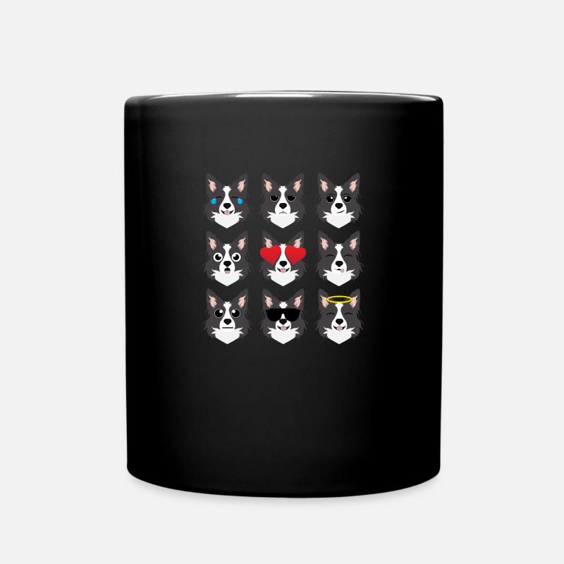 Border Collie - Mug uni - noir