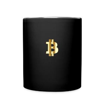 Bitcoin - Full Colour Mug - black - Front