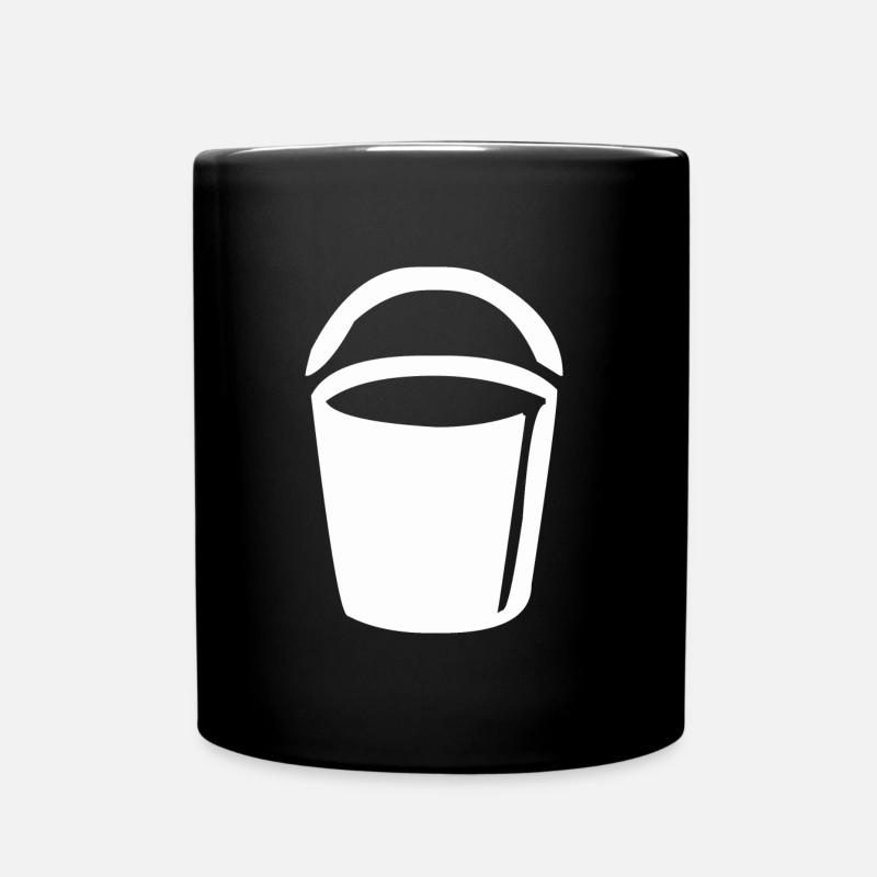 Éteindre un incendie avec le seau - Mug uni - noir