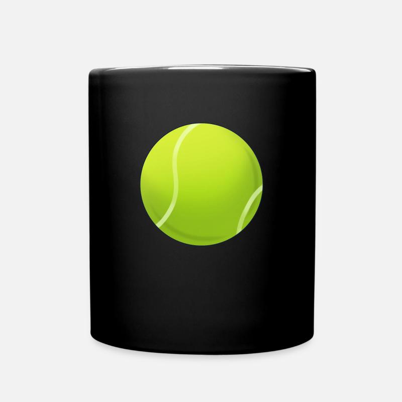Balle de tennis - Mug uni - noir