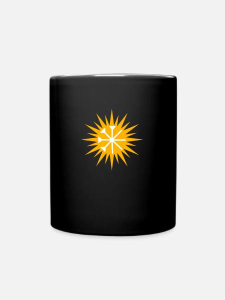 yeziden symbol - Tasse einfarbig - Schwarz