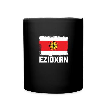 yeziden flagge - Tasse einfarbig - Schwarz - Vorne