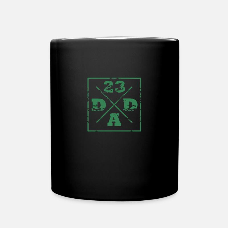 Dad 23 Father's Day Gift Idea - Full Colour Mug - black
