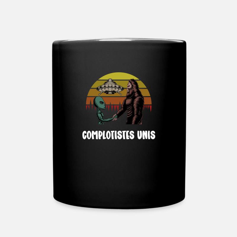 COMPLOTISTES UNIS - Mug uni - noir