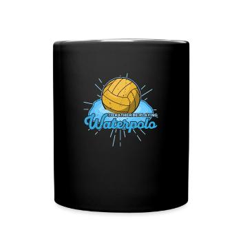 Wassersport Wasserball Wasserballer Team Sportart - Tasse einfarbig - Schwarz - Vorne