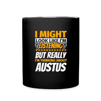 Austus Cadeau amusant - Mug uni - noir - Devant