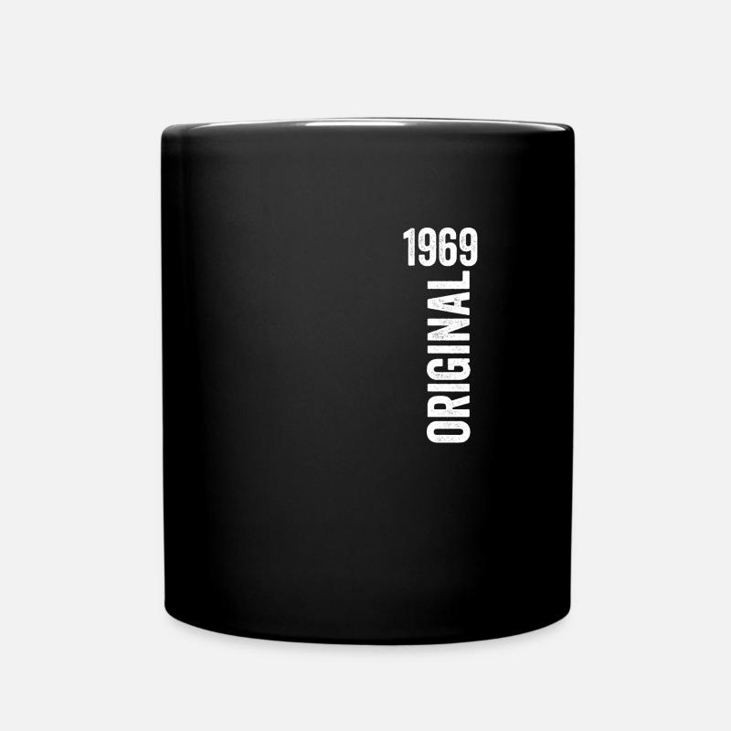 1969 Original Geburtstagsgeschenk 1969 - Tasse einfarbig - Schwarz