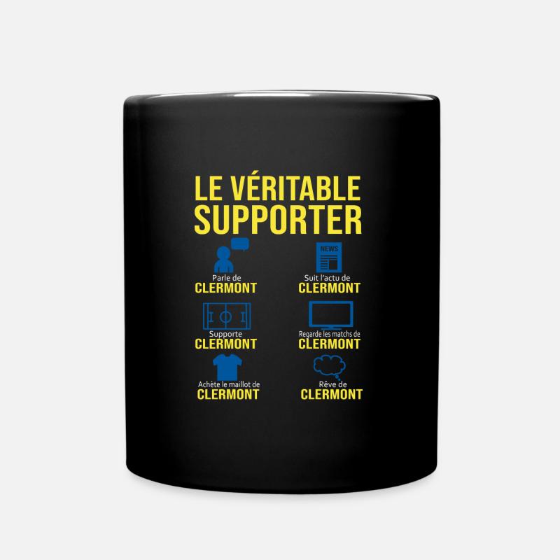 Rugby Clermont supporters Clermont Rugby - Mug uni - noir