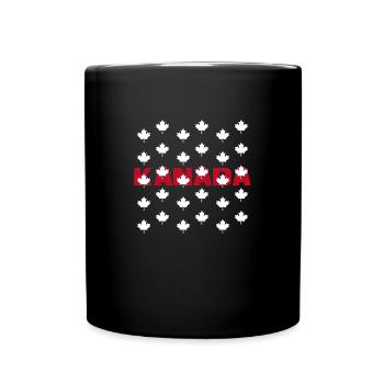 kanada 2024 team - Tasse einfarbig - Schwarz - Vorne